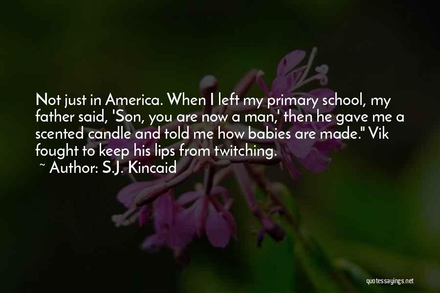 Father Left His Son Quotes By S.J. Kincaid