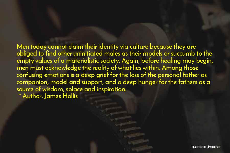 Father Loss Quotes By James Hollis