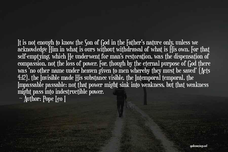 Father Loss Quotes By Pope Leo I