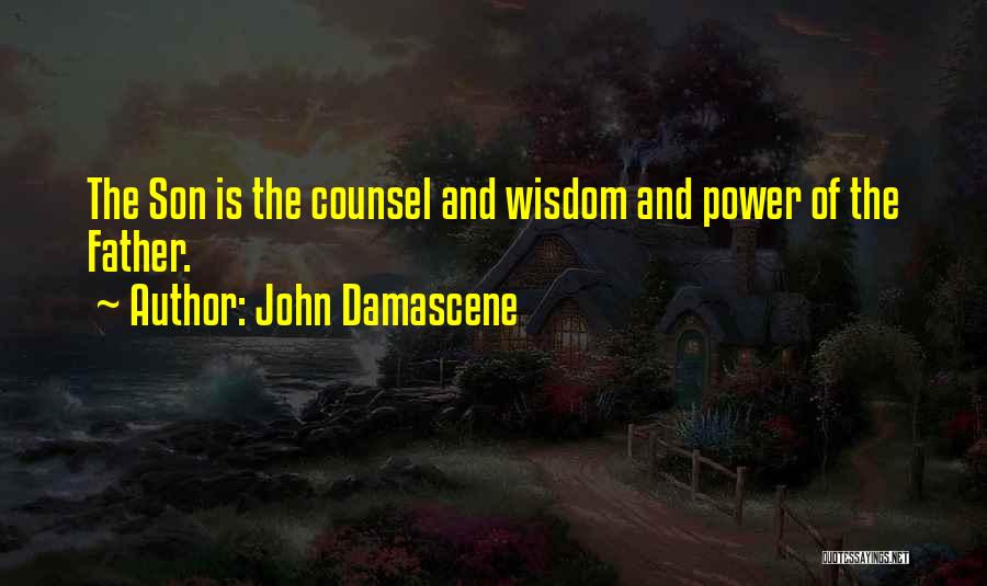 Father N Son Quotes By John Damascene