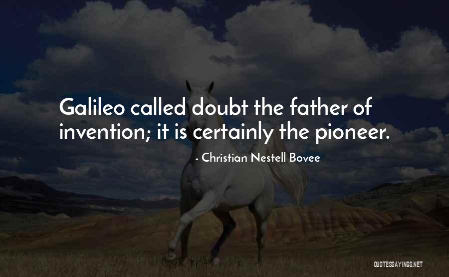 Father Of Invention Quotes By Christian Nestell Bovee Father Of Invention Quotes By Christian Nestell Bovee
