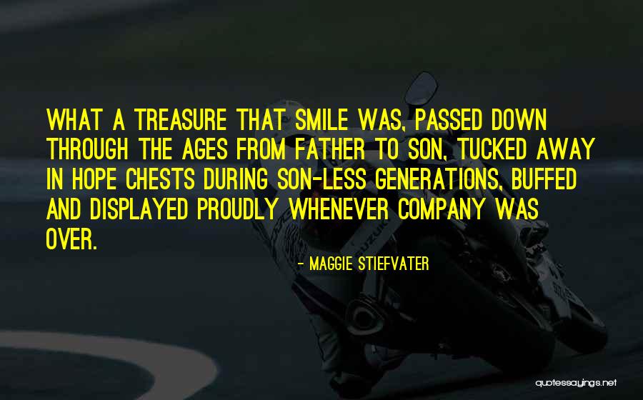 Father Passed Away Quotes By Maggie Stiefvater