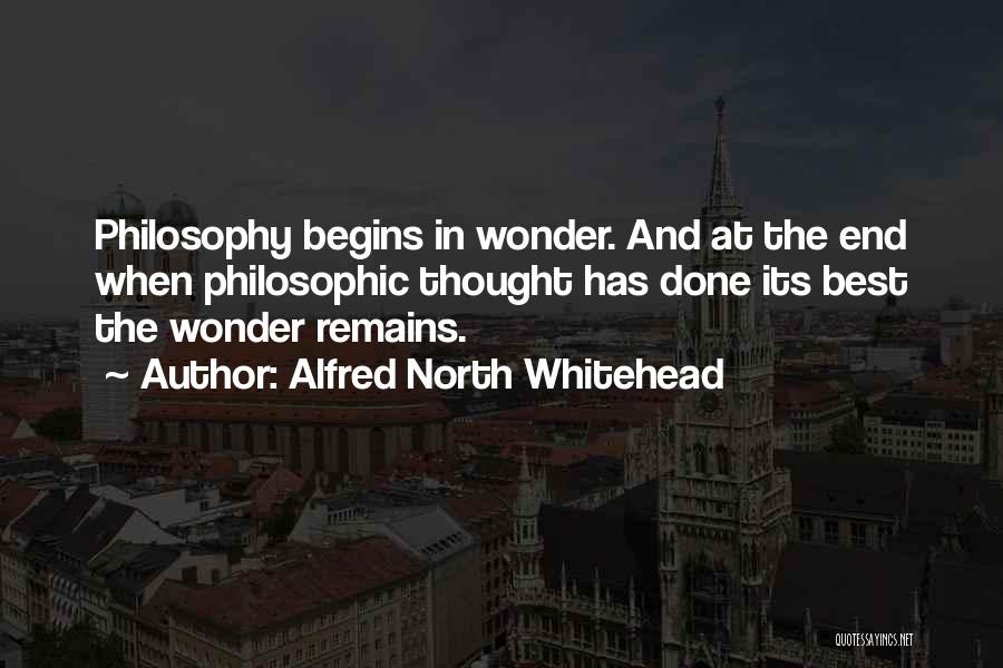 Father Returning Home Quotes By Alfred North Whitehead