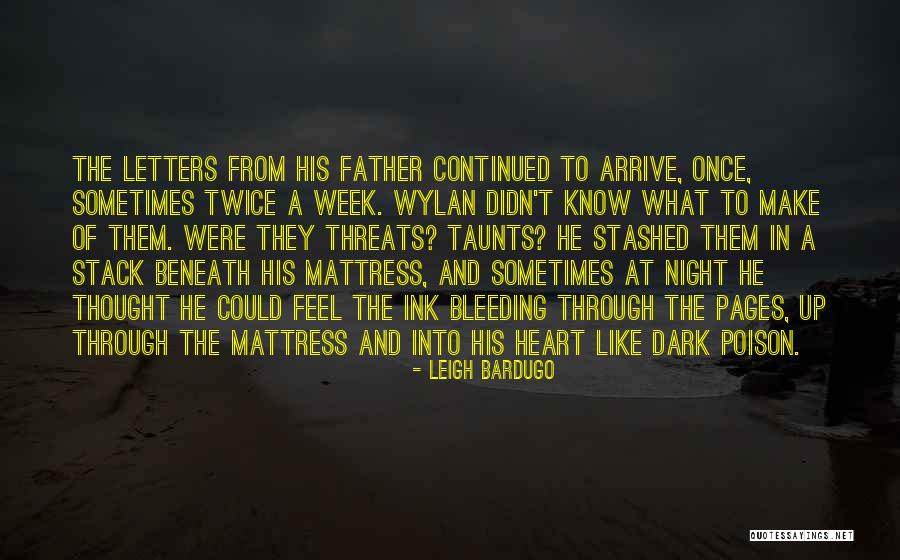 Father Stack Quotes By Leigh Bardugo Father Stack Quotes By Leigh Bardugo