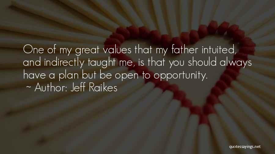 Father Taught Me Quotes By Jeff Raikes