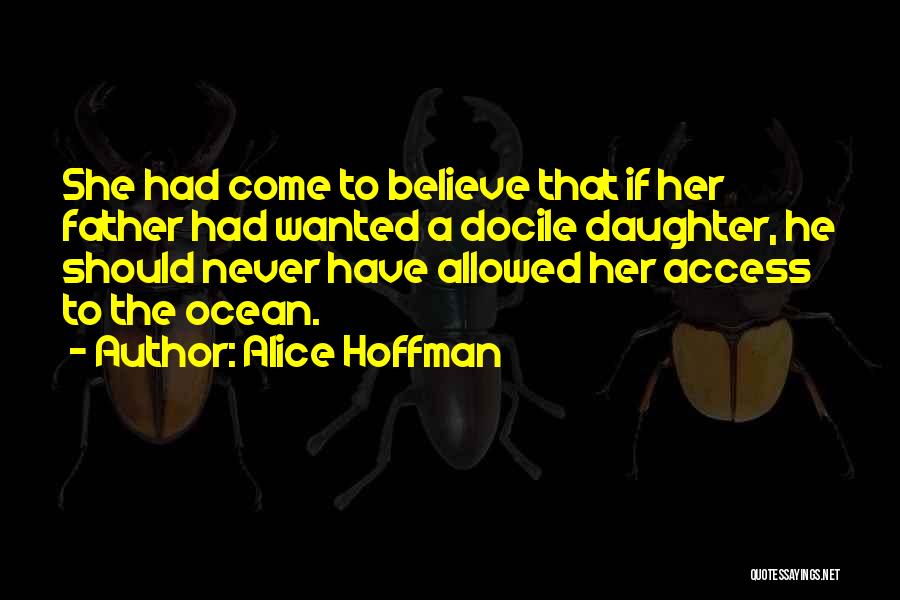 Father To Daughter Quotes By Alice Hoffman