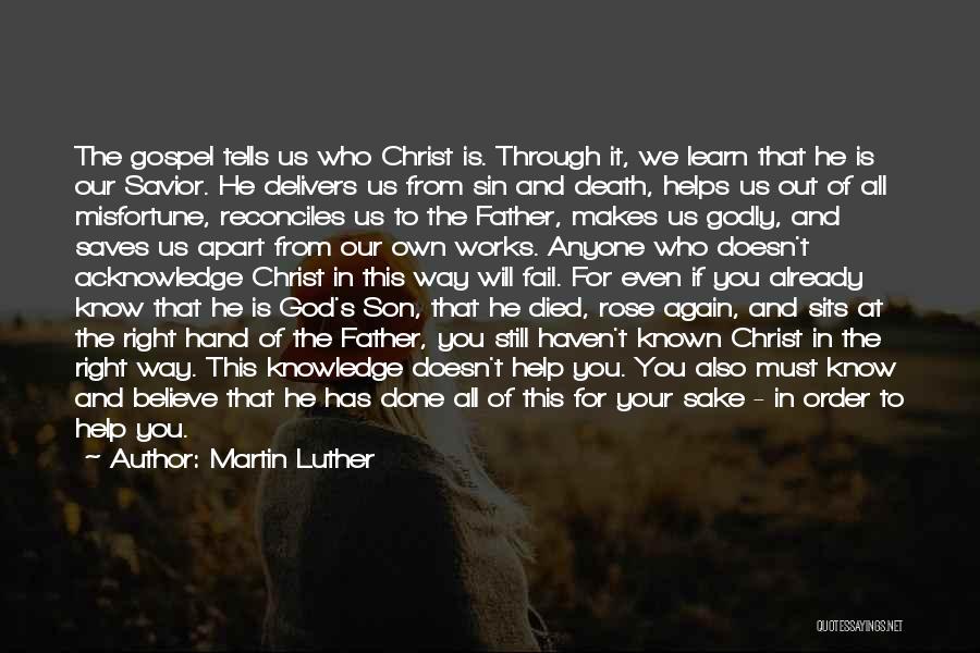 Father To Son Quotes By Martin Luther