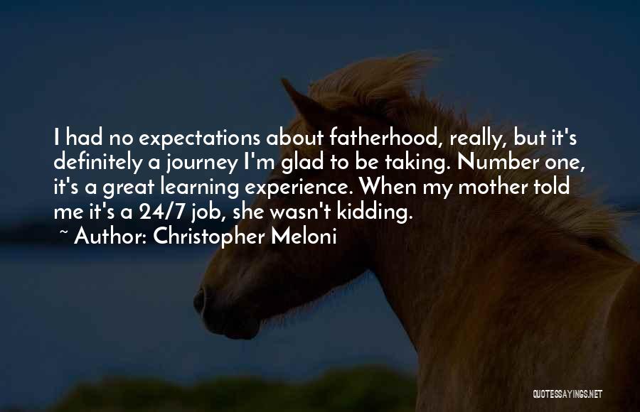 Fatherhood Quotes By Christopher Meloni