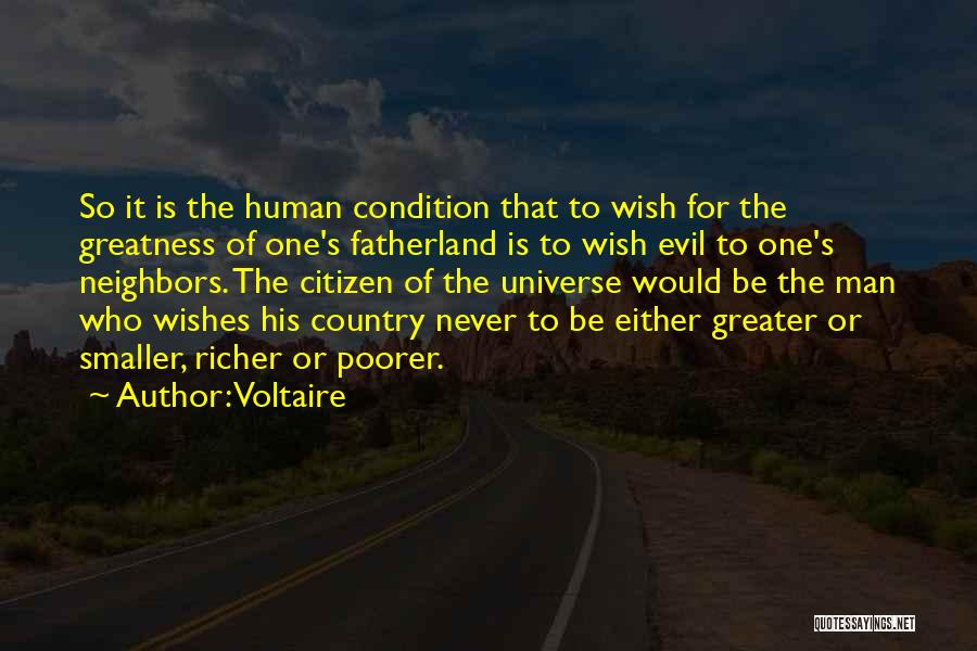 Fatherland Quotes By Voltaire