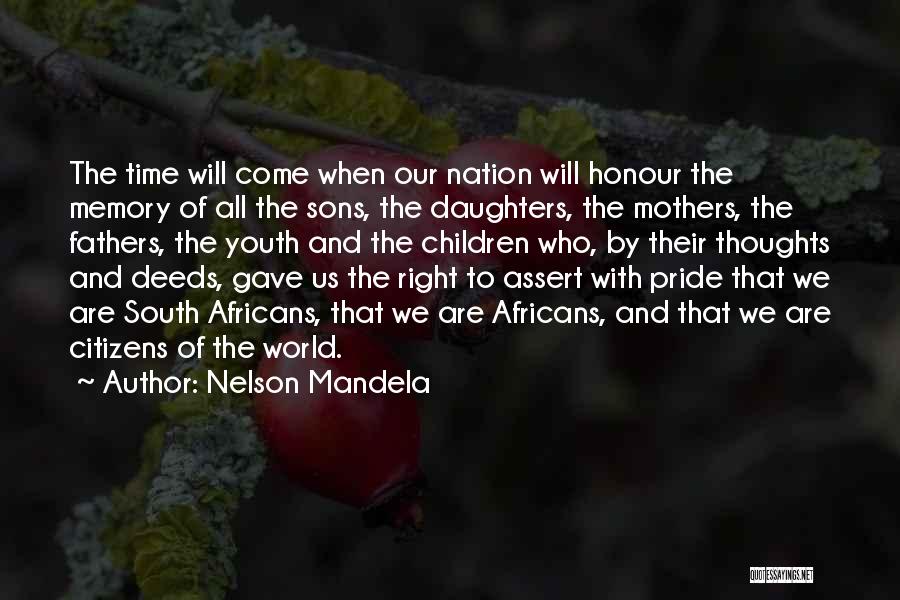 Fathers And Daughters Quotes By Nelson Mandela