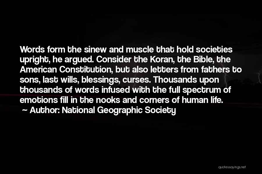 Fathers And Sons Bible Quotes By National Geographic Society