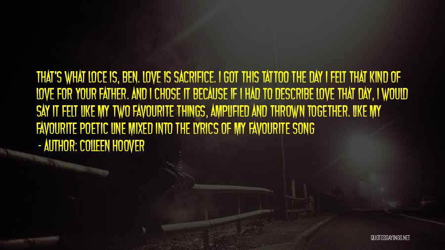 Father's Day Love Quotes By Colleen Hoover