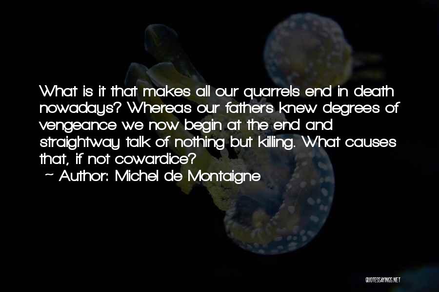Fathers Death Quotes By Michel De Montaigne