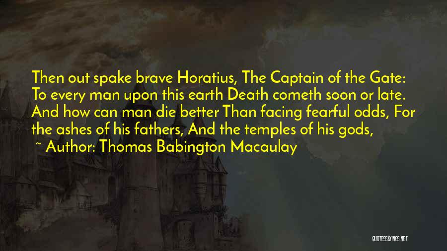 Fathers Death Quotes By Thomas Babington Macaulay