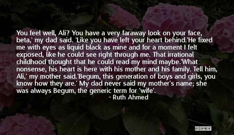 Father's Love For Son Quotes By Ruth Ahmed Father's Love For Son Quotes By Ruth Ahmed