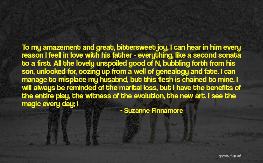 Father's Love For Son Quotes By Suzanne Finnamore Father's Love For Son Quotes By Suzanne Finnamore