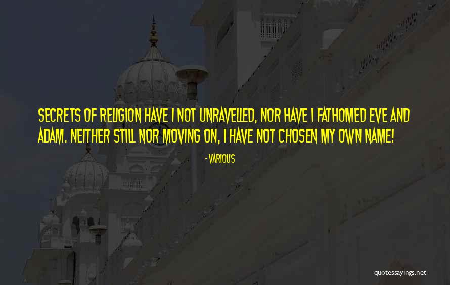 Fathomed Quotes By Various Fathomed Quotes By Various