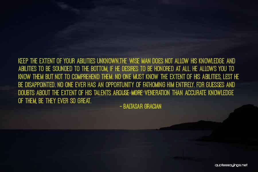 Fathoming Quotes By Baltasar Gracian Fathoming Quotes By Baltasar Gracian
