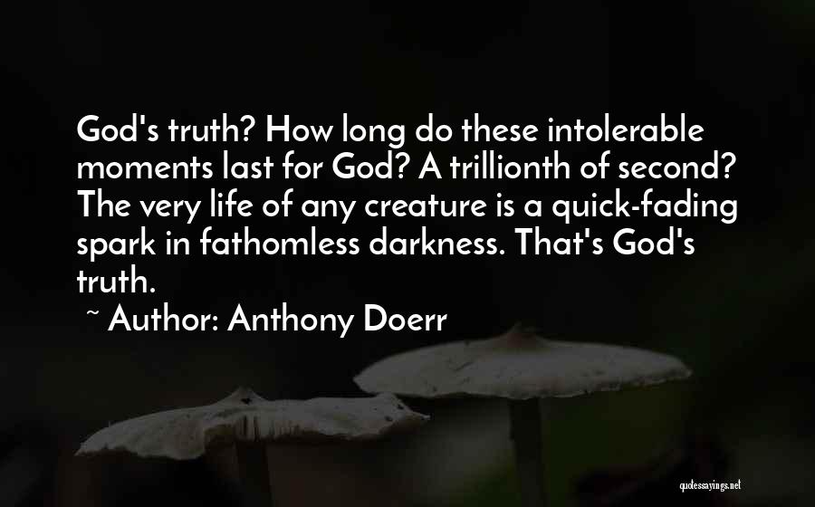 Fathomless Quotes By Anthony Doerr