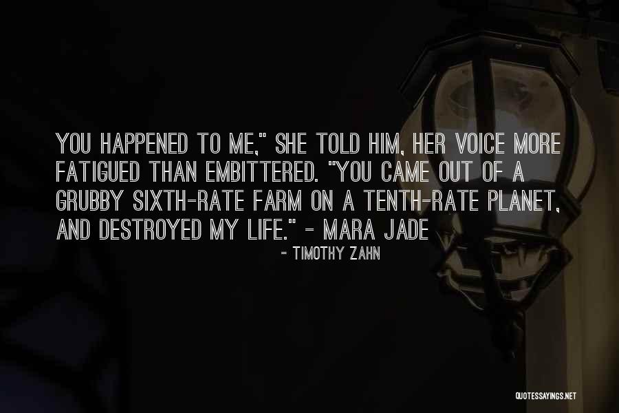 Fatigued Quotes By Timothy Zahn Fatigued Quotes By Timothy Zahn