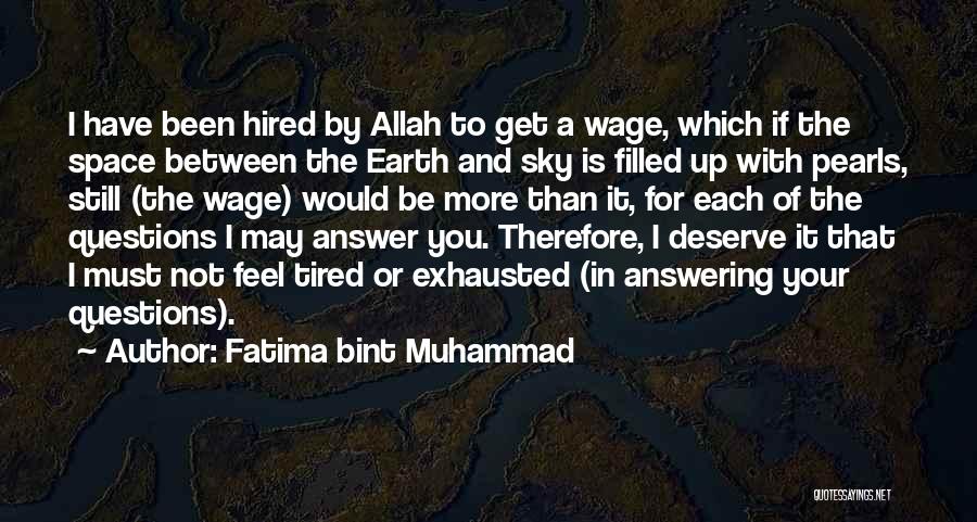 Fatima Bint Muhammad Quotes 641430