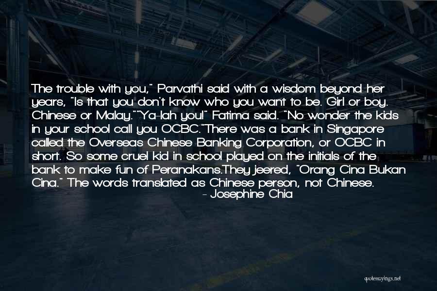 Fatima Is Fatima Quotes By Josephine Chia Fatima Is Fatima Quotes By Josephine Chia