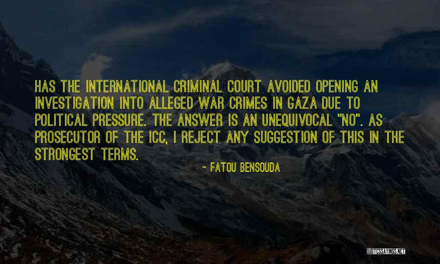 Fatou Bensouda Quotes 2018195 Fatou Bensouda Quotes 2018195
