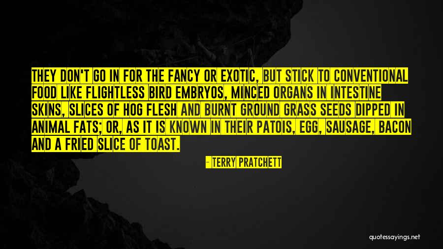 Fats Food Quotes By Terry Pratchett