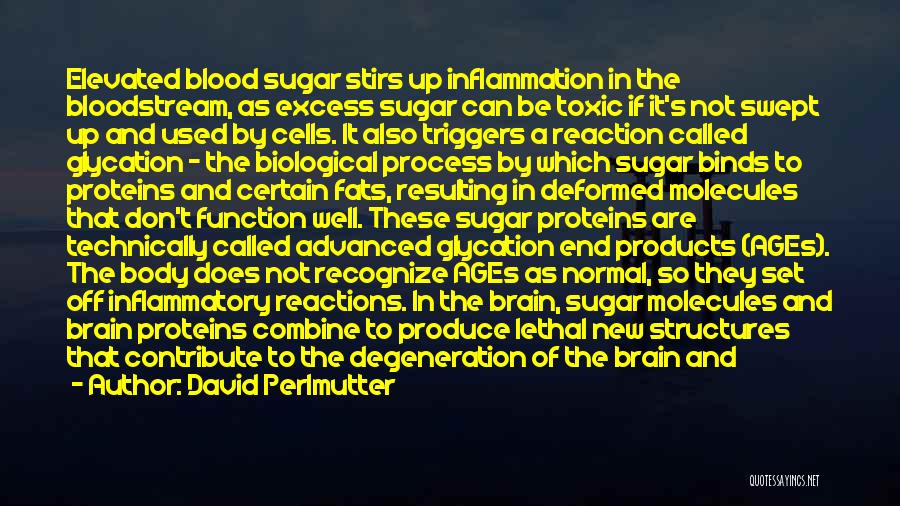 Fats Quotes By David Perlmutter