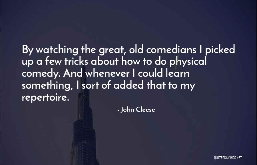 Fauchon New York Quotes By John Cleese