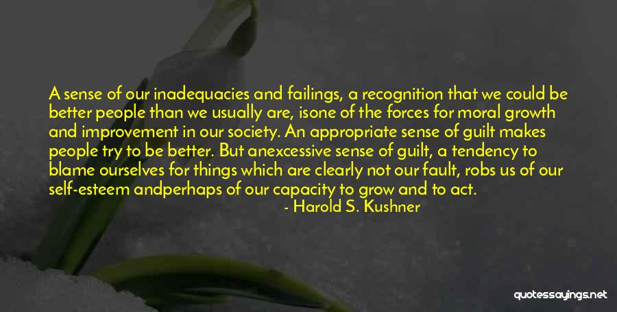 Fault And Blame Quotes By Harold S. Kushner Fault And Blame Quotes By Harold S. Kushner