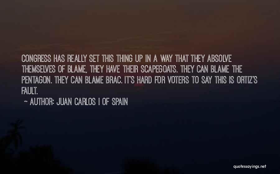 Fault Blame Quotes By Juan Carlos I Of Spain