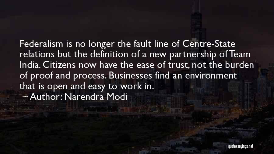 Fault Line Quotes By Narendra Modi