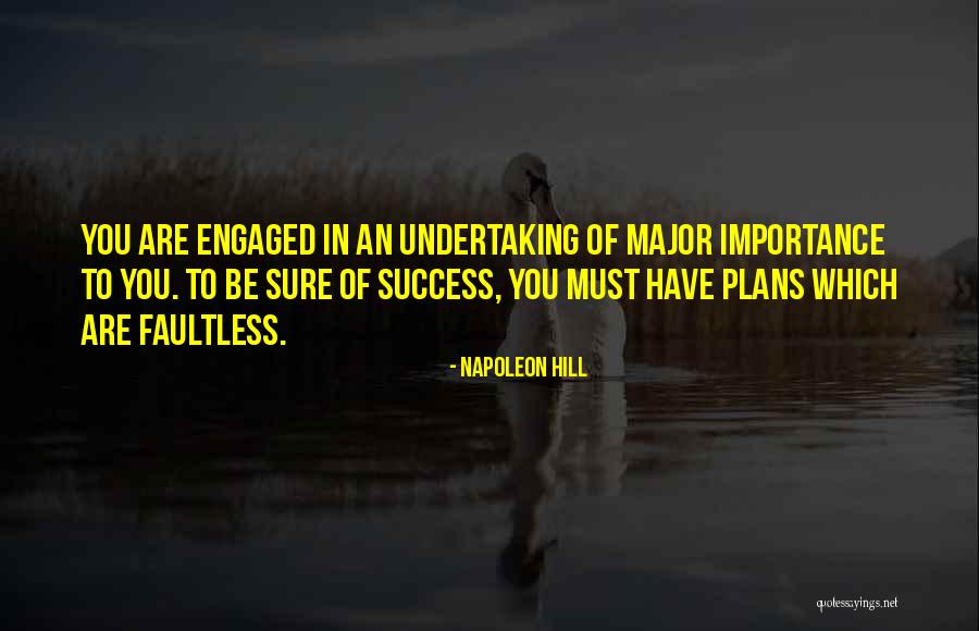 Faultless Quotes By Napoleon Hill