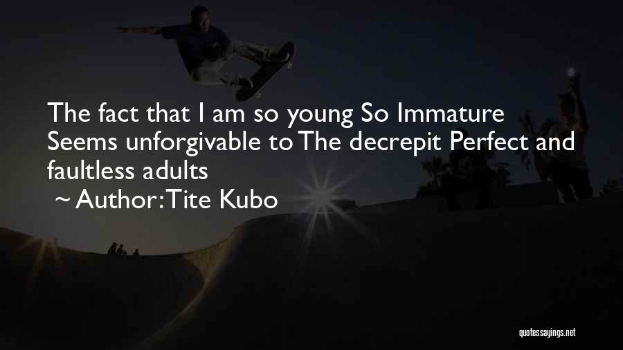 Faultless Quotes By Tite Kubo