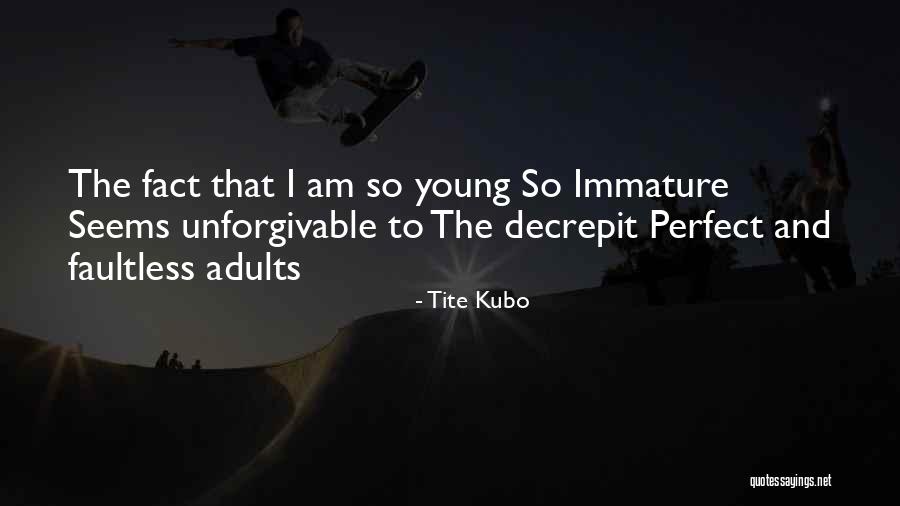 Faultless Quotes By Tite Kubo Faultless Quotes By Tite Kubo