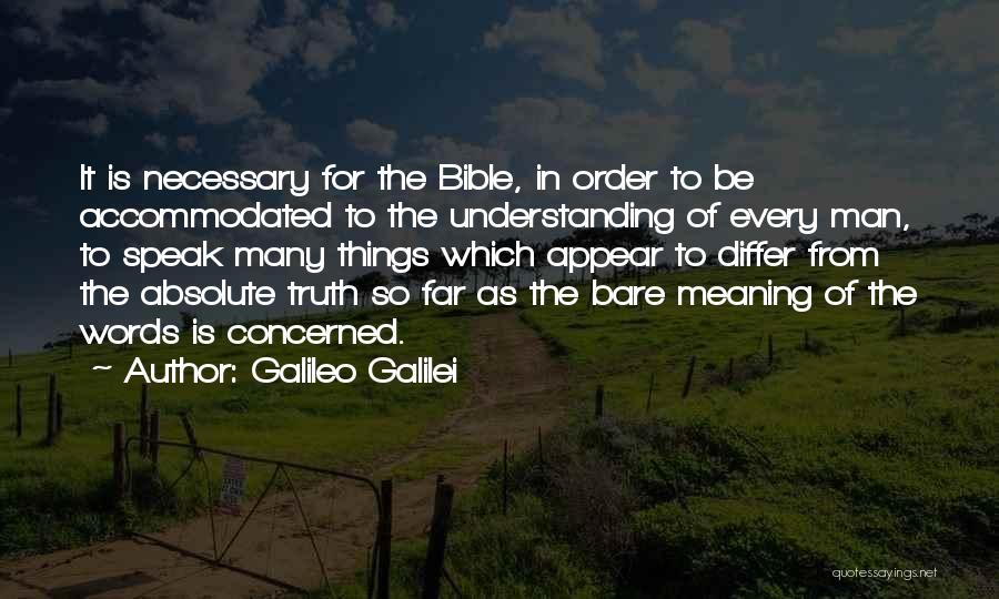 Fausses Flames Quotes By Galileo Galilei
