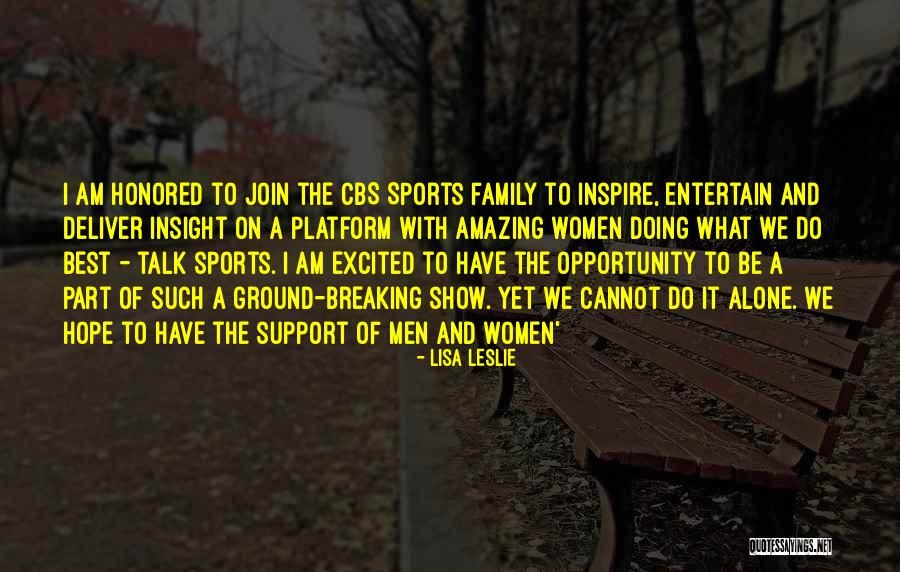 Faustine Nogherotto Quotes By Lisa Leslie Faustine Nogherotto Quotes By Lisa Leslie