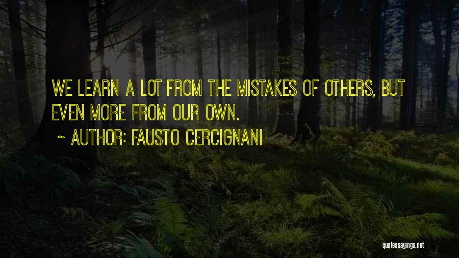 Fausto Cercignani Quotes 873474