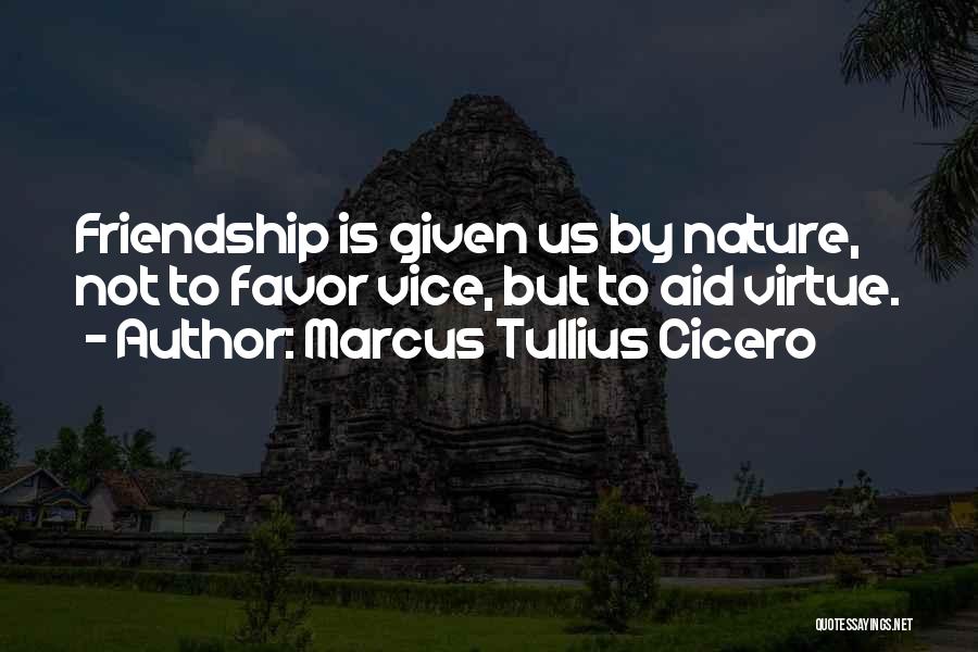 Favor Quotes By Marcus Tullius Cicero