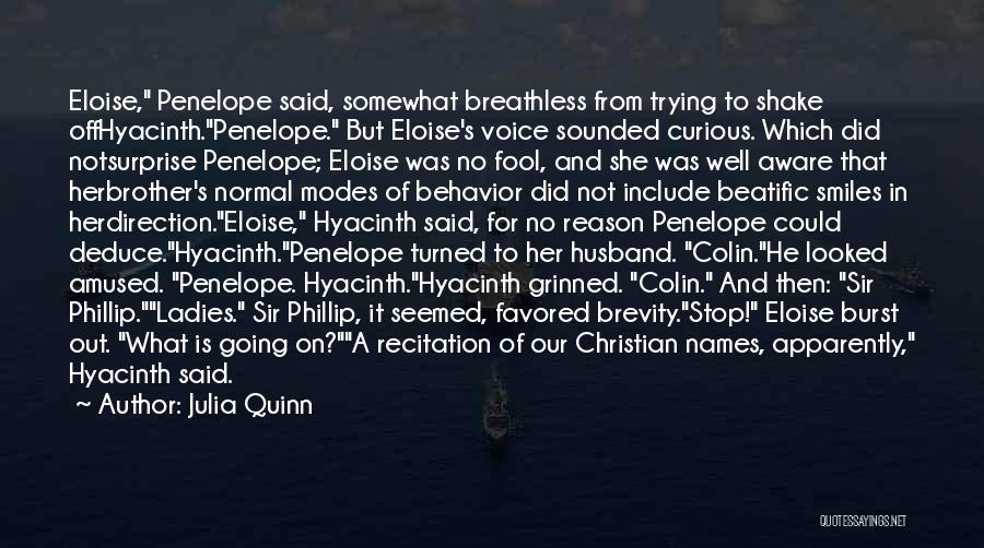 Favored Quotes By Julia Quinn