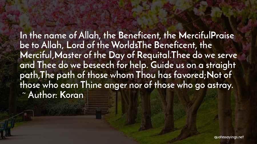 Favored Quotes By Koran