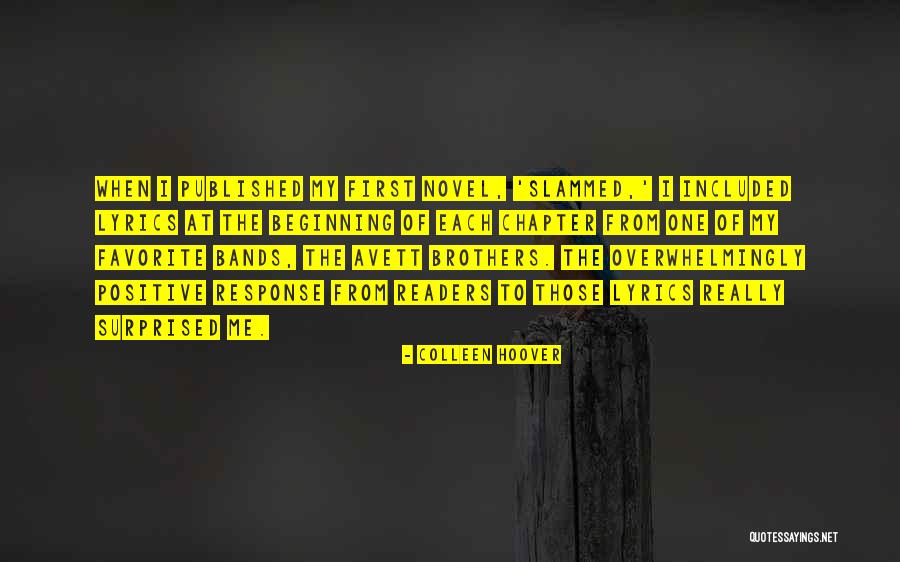 Favorite Bands Quotes By Colleen Hoover Favorite Bands Quotes By Colleen Hoover