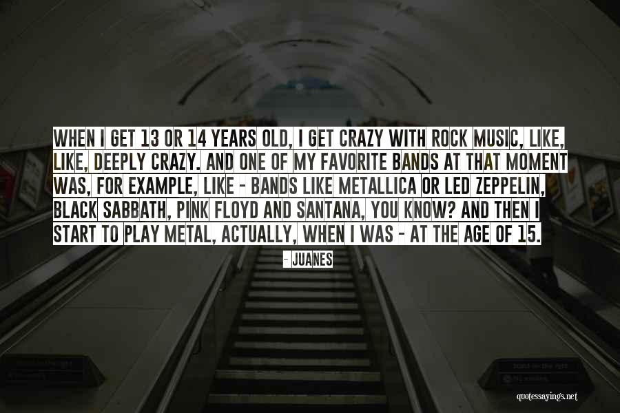 Favorite Bands Quotes By Juanes Favorite Bands Quotes By Juanes