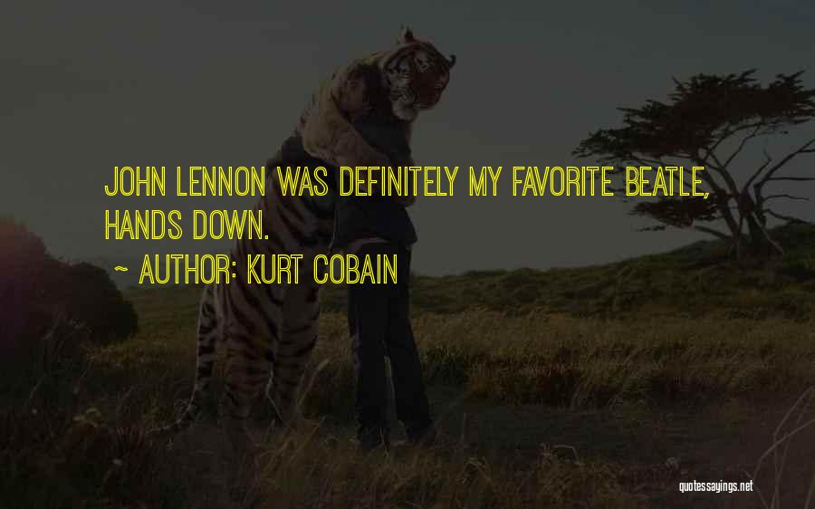 Favorite Beatle Quotes By Kurt Cobain