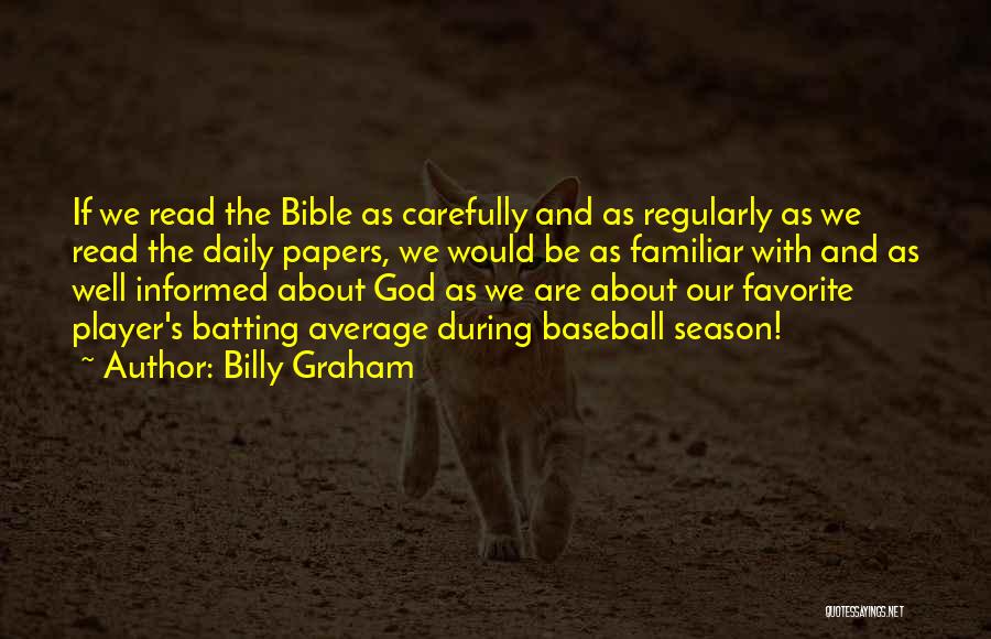 Favorite Bible Quotes By Billy Graham