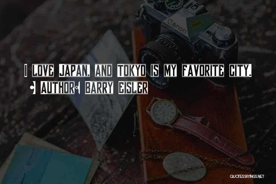 Favorite City Quotes By Barry Eisler