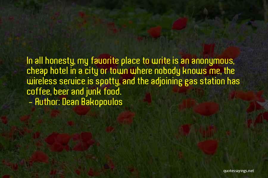 Favorite City Quotes By Dean Bakopoulos