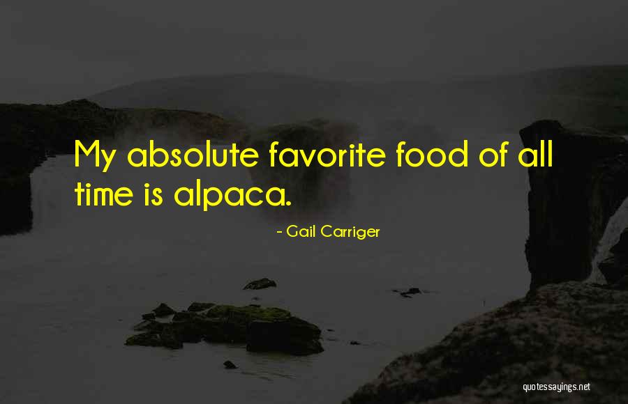 Favorite Food Quotes By Gail Carriger