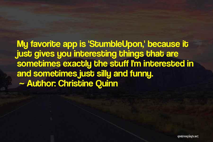 Favorite Me Without You Quotes By Christine Quinn